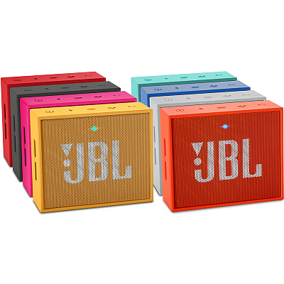 Портативная колонка JBL GO, желтый