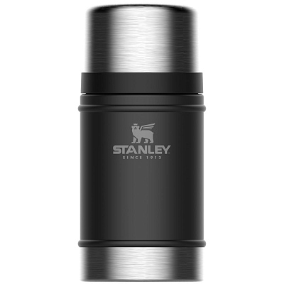 Термос для еды Stanley Classic 700, черный (Чёрный)