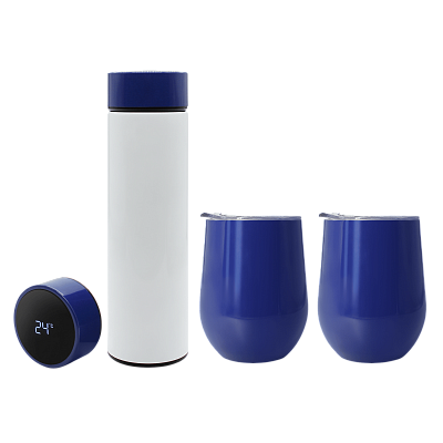 Набор Hot Box Duo C2W B (белый с синим)