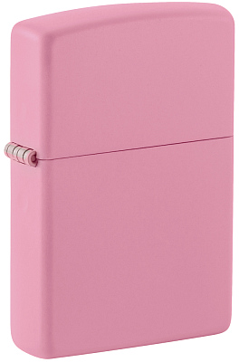 Зажигалка ZIPPO Classic с покрытием Pink Matte, латунь/сталь, розовая, матовая, 38x13x57 мм (Розовый)
