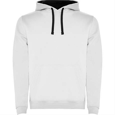 Толстовка URBAN мужская, БЕЛЫЙ/МОРСКОЙ СИНИЙ 2XL (Белый/Морской синий)