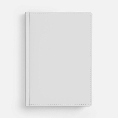 Ежедневник Nebraska, недатированный  (Белый)