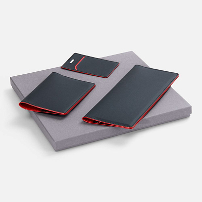 Набор Multimo Simple, черный с красным (Красный)