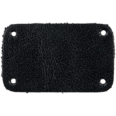 Лейбл кожаный Beta, S, черный (Чёрный)