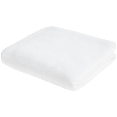 Флисовый плед Warm&Peace XL  (Белый)