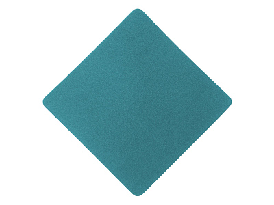 Патч Ромб, nubuk (Голубой)