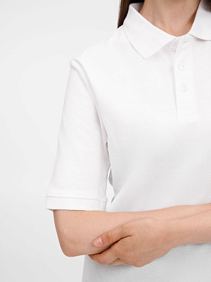 Рубашка поло унисекс Upswing, белая