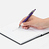 Ручка шариковая Sansen Soft Touch со стилусом, фиолетовая - Фото 5