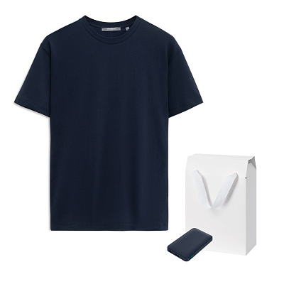 Набор с одеждой KRIS (футболка, аккумулятор) , S (Синий)