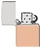 Зажигалка ZIPPO Bimetal с двойным металлическим покрытием, медь/латунь/сталь, медная, 38x13x57 мм - Фото 4