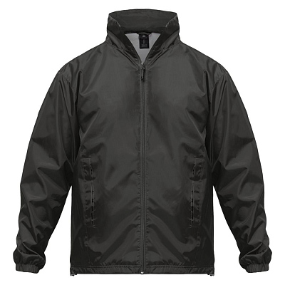 Ветровка ID.601 темно-серая (Чёрный)