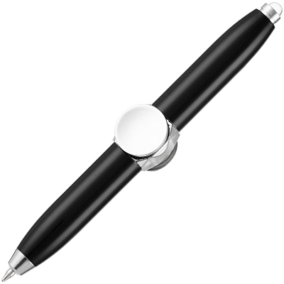 Ручка-спиннер Flipen с фонариком, черная (Чёрный)