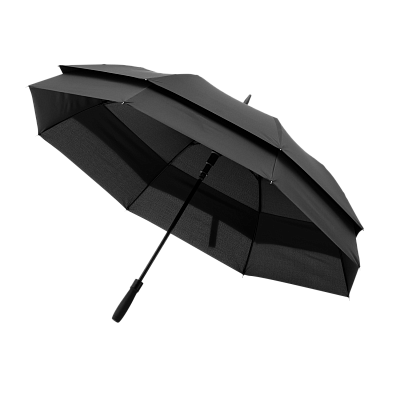 Зонт-трость Bora, черный (Чёрный)