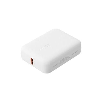 Внешний аккумулятор с функцией быстрой зарядки Формула (Formula) 10000 mAh  (Белый)