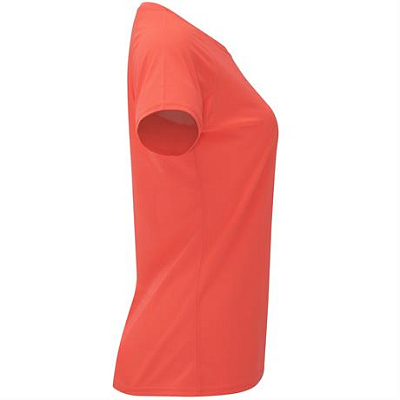 Спортивная футболка BAHRAIN WOMAN женская, КОРАЛЛОВЫЙ ФЛУОРЕСЦЕНТНЫЙ 2XL