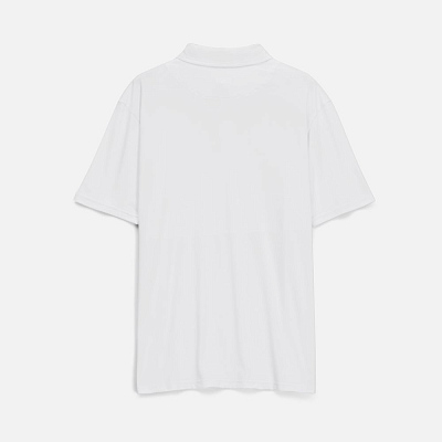 Рубашка поло унисекс Senti, белая