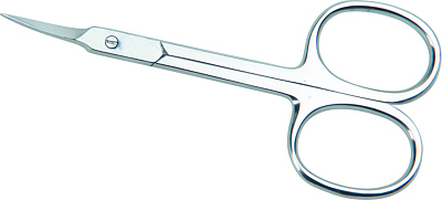 Ножницы Dewal Beauty маникюрные для кутикулы,  9 см (Серебристый)