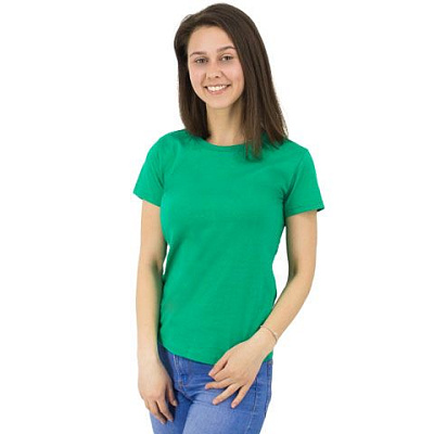 Футболка Star Lady, женская (зеленый, 2XL) (Зеленый)