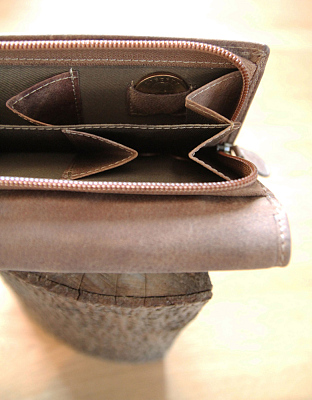 Кошелек женский KLONDIKE «Donna», натуральная кожа в светло-коричневом цвете, 18 х 10,5 х 3 см