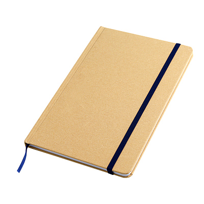 Блокнот Элвин в твёрдом переплёте  (Синий)