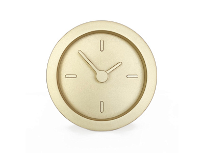 Часы настольные Bronco Sarah XXS (Золотистый)