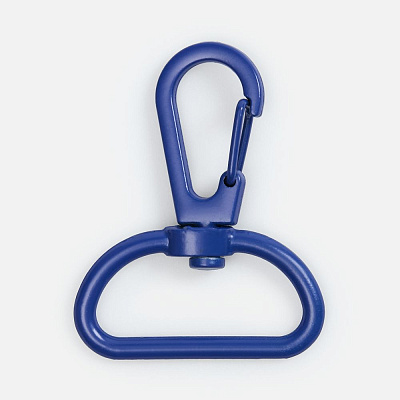 Застежка-карабин Snap Hook, L, синяя (Синий)