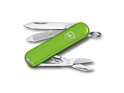 Нож-брелок Classic SD Colors Smashed Avocado, 58 мм, 7 функций (Салатовый)