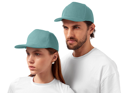 Бейсболка Florida 350 (Припылено-бирюзовый)