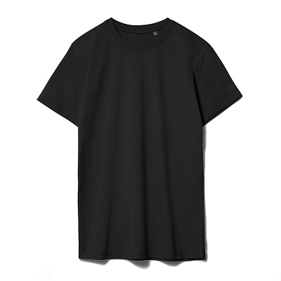 Футболка унисекс T-Bolka 160, черная (Чёрный) Футболка унисекс T-Bolka 160, черная (Чёрный)