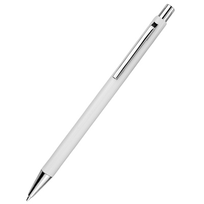 Ручка пластиковая Polly, белая (Белый)