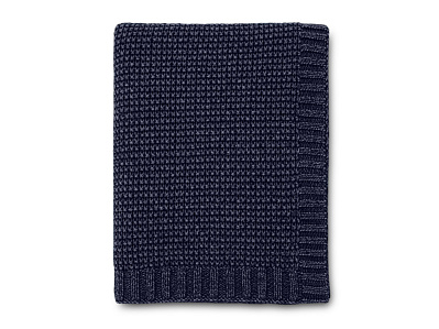 Плед MOSS 4000 (Тёмно-синий)