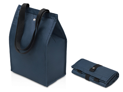 Складная сумка-холодильник Refresh (Синий нейви)