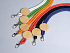 Шнурок для бейджа Tube Wood, синий - Фото 10