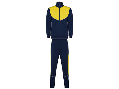 Спортивный костюм Evans, мужской (Синий нэйви/желтый)