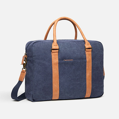 Сумка для ноутбука Bosler, синяя (Синий)