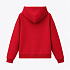 Худи релакс унисекс Баланс (Balance), с начесом, красный - Фото 2
