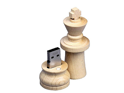 USB 2.0- флешка на 16 Гб Ферзь