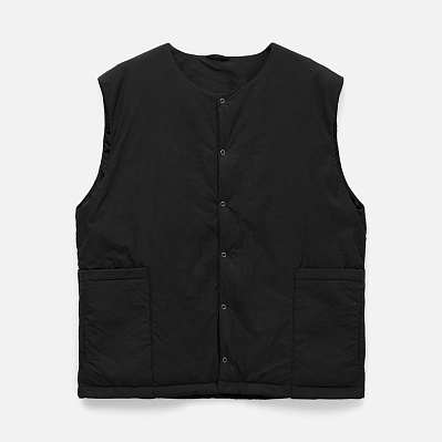 Жилет унисекс Veter, молочно-белый (Чёрный)