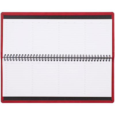 Планинг Urban, недатированный, красный