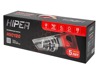 Пылесос автомобильный HVC120