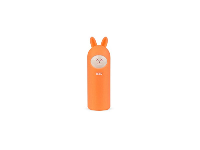 Внешний аккумулятор NEO Rabbit Tired, 5000 mAh (Оранжевый)