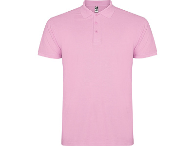 Рубашка поло Star мужская (Светло-розовый)
