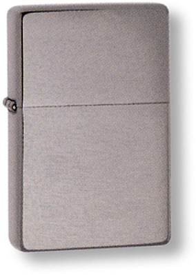 Зажигалка ZIPPO Vintage™ Series 1937, с покрытием Brushed Chrome, серебристая, 38x13x57 мм (Серебристый)