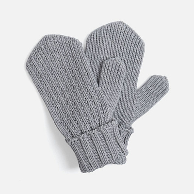 Варежки Nordkyn светло-серый меланж