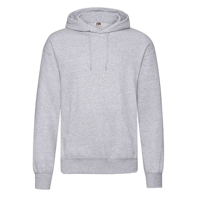Толстовка "Classic Hooded Sweat" _L, 80% х/б, 20% п/э, 280 г/м2 (Серый меланж)