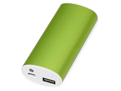 Внешний аккумулятор Квазар, 4400 mAh (Зеленое яблоко)