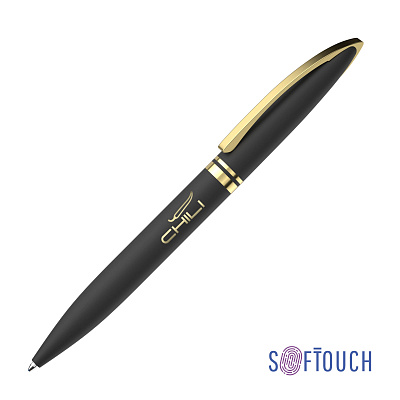 Ручка шариковая "Rocket"  (Черный с золотом)