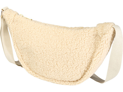 Сумка на пояс Шерпа из переработанной шерпы (Бежевый)