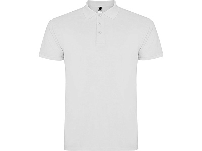 Рубашка поло Star мужская (Белый)