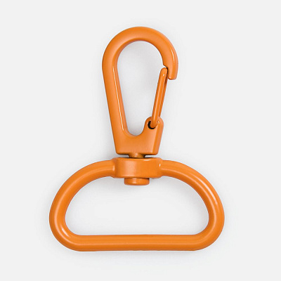 Застежка-карабин Snap Hook, L, оранжевая (Оранжевый)